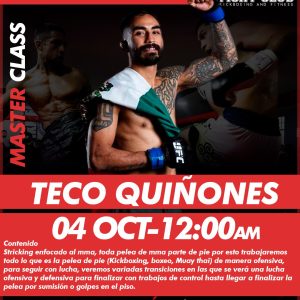 Master Class Teco Quiñones (EX UFC)